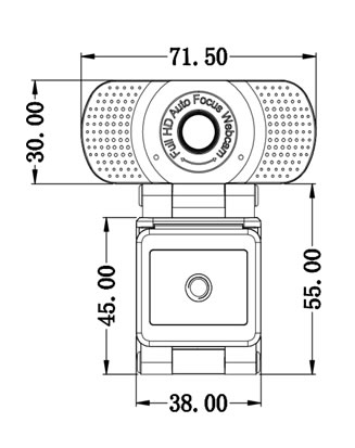 Web Camera Size