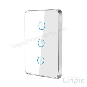 LSW04 3 Smart light Switch,Google home light switch,Alexa light switch,Voice/Remote Control