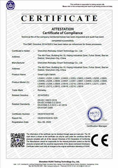 CE certificate